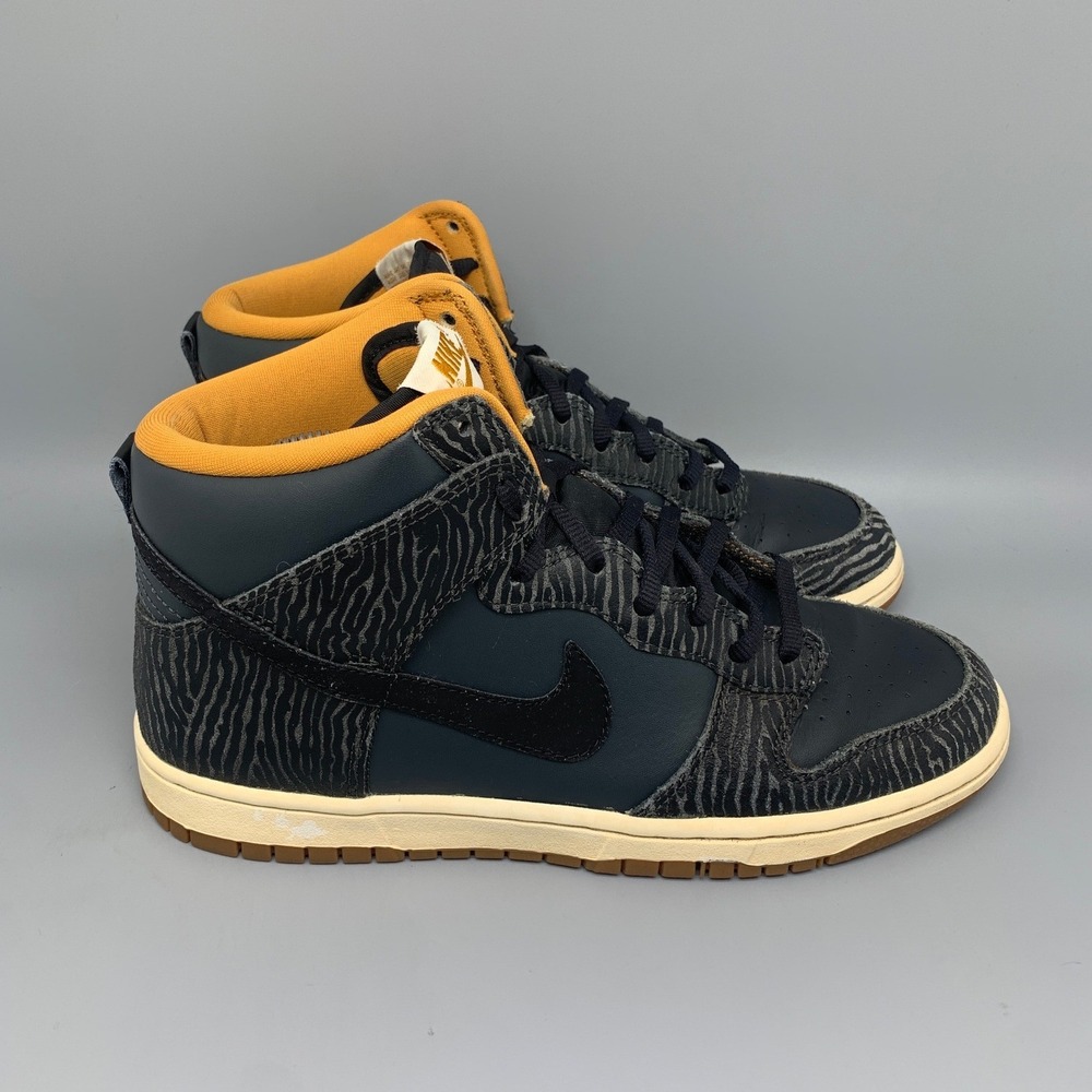 Nike Dunk High Premium SB‎ Blue Ox Skate Shoes Women's Sz 9